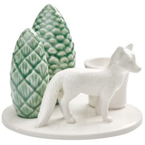 Dottir Nordic Design Winter Stories Lysestage H8 cm, Fox