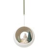 Dottir Nordic Design Winter Stories Hanging Votive Teelichthalter 13 cm, Fawn