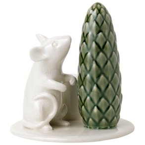 Dottir Nordic Design Winter Stories Lysestage H9,5 cm, Mouse