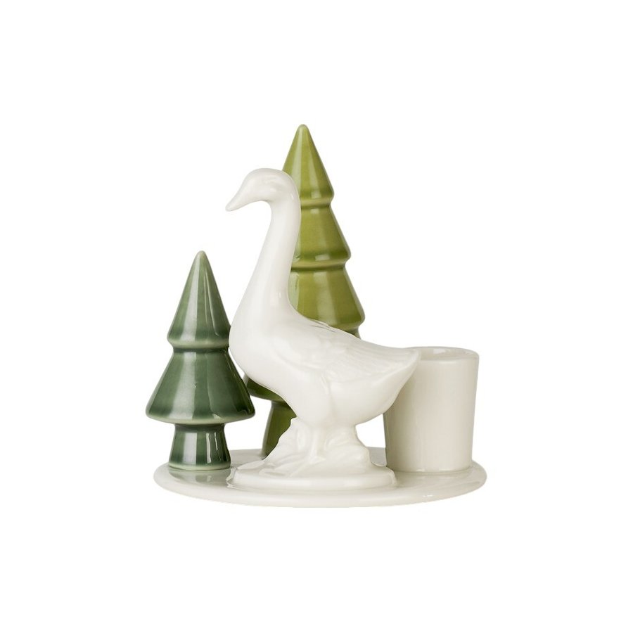 Dottir Nordic Design Winter Stories Kerzenstnder H10 cm, Goose