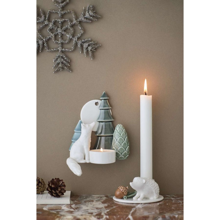 Dottir Nordic Design Winter Stories Leuchter H4,8 cm, Igel