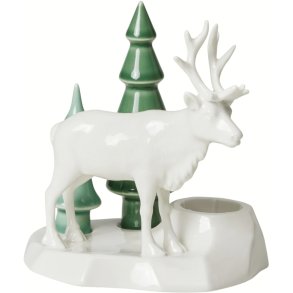 Dottir Nordic Design Winter Stories Rentier Kerzenhalter H14,5 cm