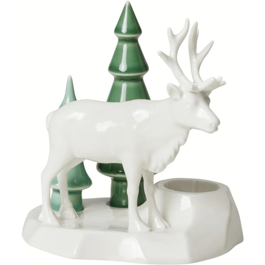 Dottir Nordic Design Winter Stories Rentier Kerzenhalter H14,5 cm
