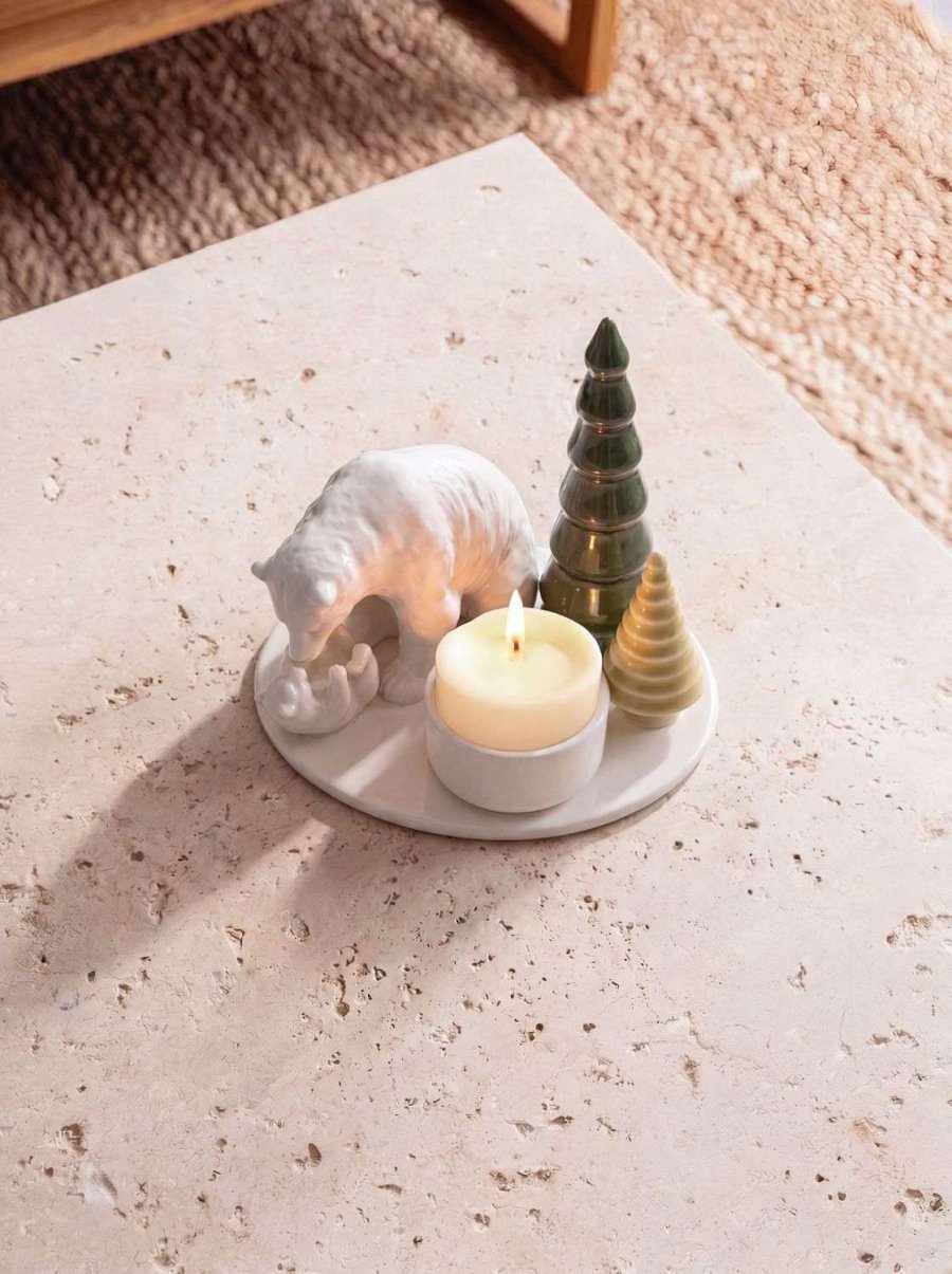 Dottir Nordic Design Winter Storie Lysestage H17,5 cm, Mother Love