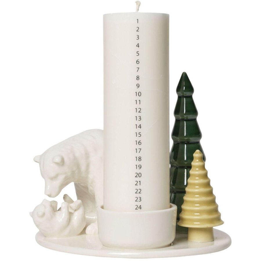 Dottir Nordic Design Winter Storie Lysestage H17,5 cm, Mother Love