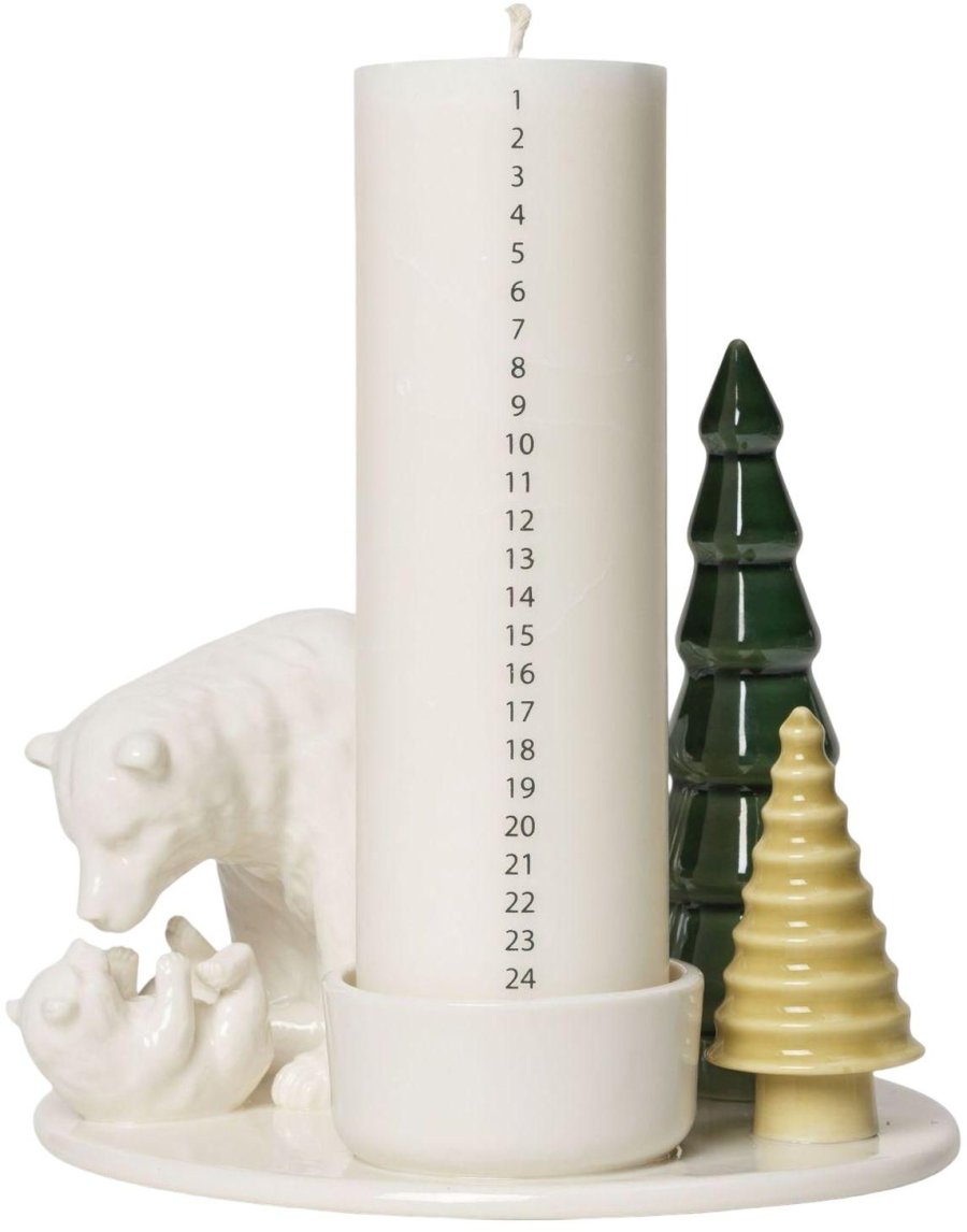 Dottir Nordic Design Winter Storie Lysestage H17,5 cm, Mother Love