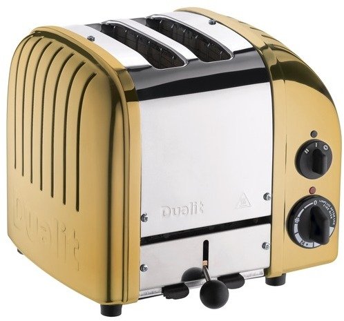 Dualit Classic Toaster 2 Slice, Messing