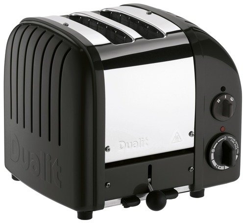 Dualit Classic Toaster 2 Slice, Mattschwarz