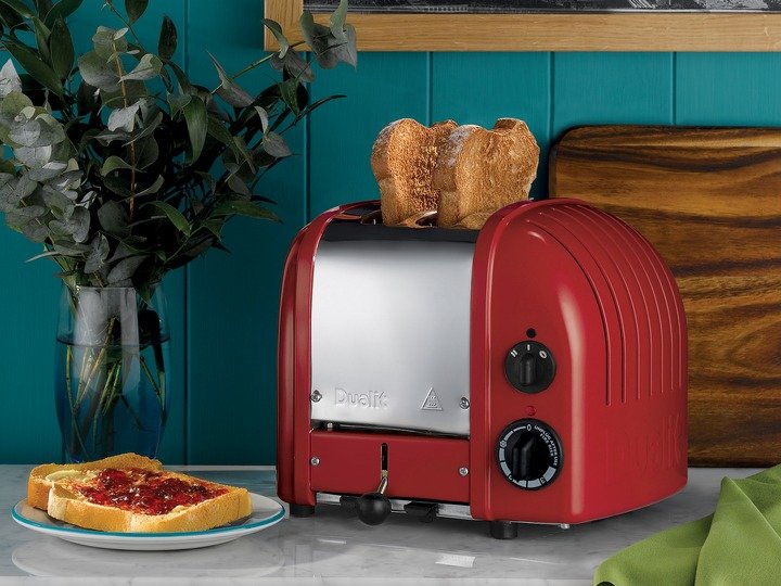 Dualit Classic Toaster 2 Slice, Rot