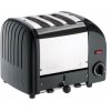 Dualit Classic Combi Toaster 3 Slice, Mattschwarz