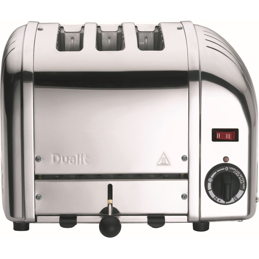 Dualit Classic Combi Toaster 3 Slice, Edelstahl