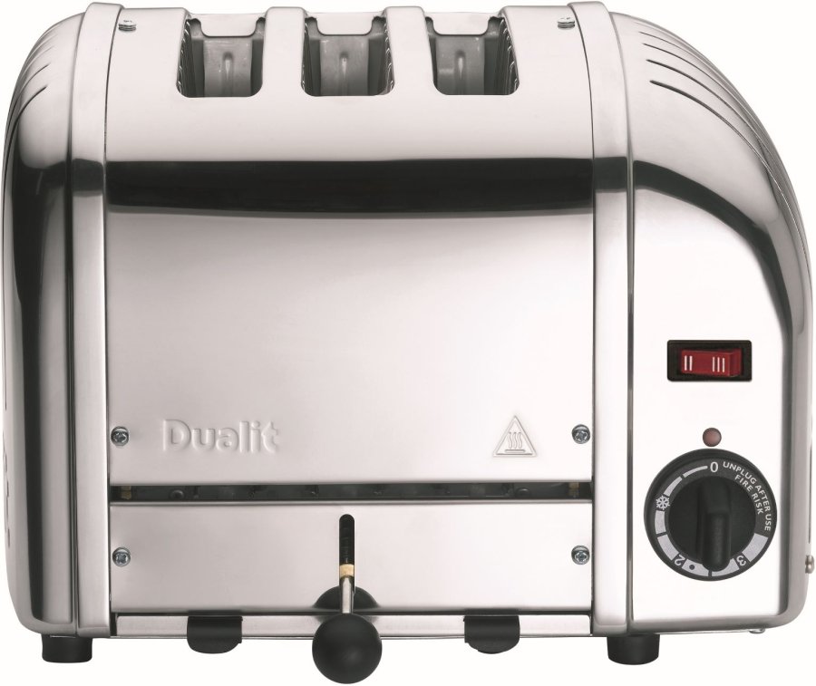 Dualit Classic Combi Toaster 3 Slice, Edelstahl