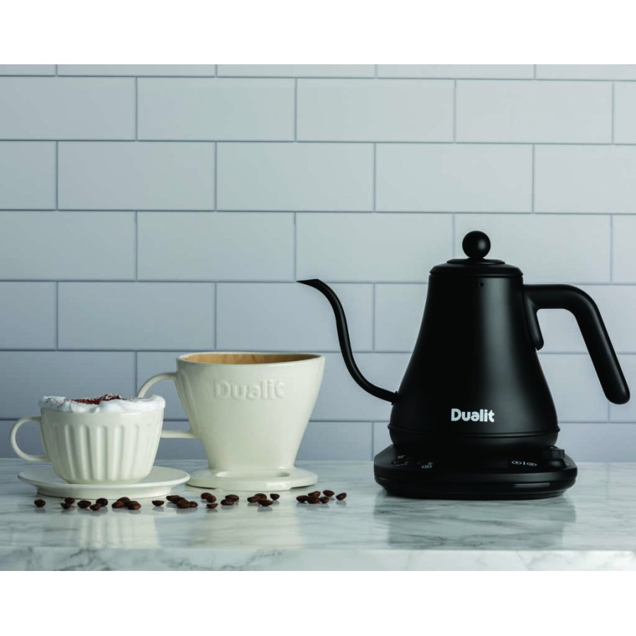 Dualit Pour Over Wasserkocher 0,8 L, Schwarz