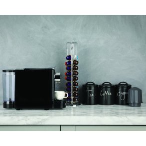 Dualit Espresso Café Plus Kaffemaskine, Sort