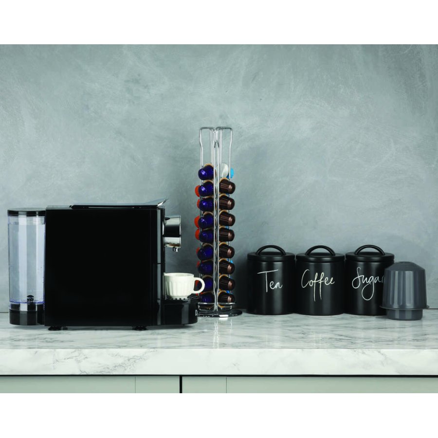 Dualit Espresso Caf Plus Kaffeemaschine, Schwarz