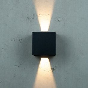 Dyberg Larsen Space Væglampe LED 11 cm, Sort