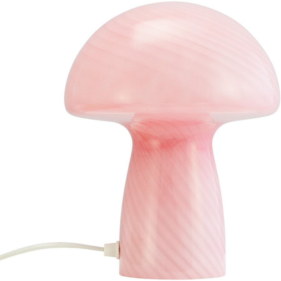 Dyberg Larsen Jenny Mushroom Bordlampe H23 cm, Lyserd