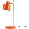 Dyberg Larsen Ocean Tischlampe H43 cm, Orange/Messing