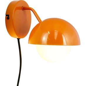 Dyberg Larsen Rose Væglampe 15 cm, Orange