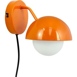 Dyberg Larsen Rose Væglampe 15 cm, Orange