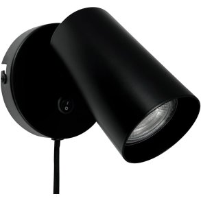 Dyberg Larsen Modern Vægspot 10,5 cm, Sort