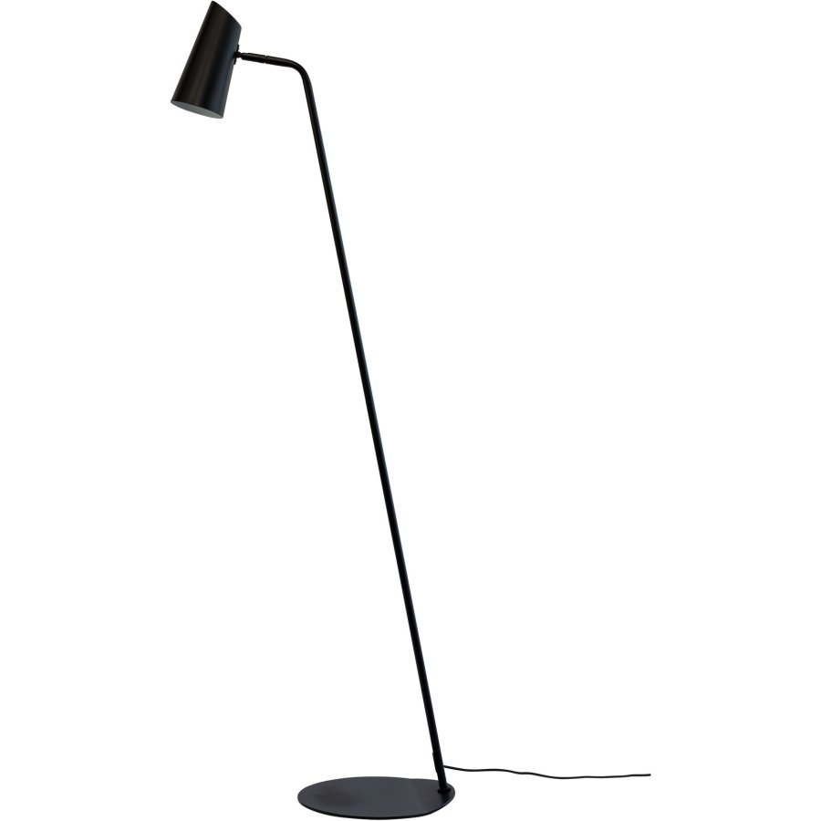 Dyberg Larsen Pallas Stehlampe H148 cm, Schwarz/Gold