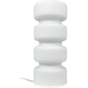 Dyberg Larsen Olive Tischlampe H28 cm, Opal