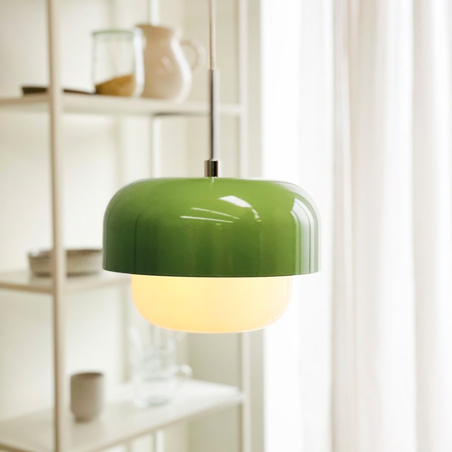 Dyberg Larsen Haipot Pendel 23 cm, Matcha-grn