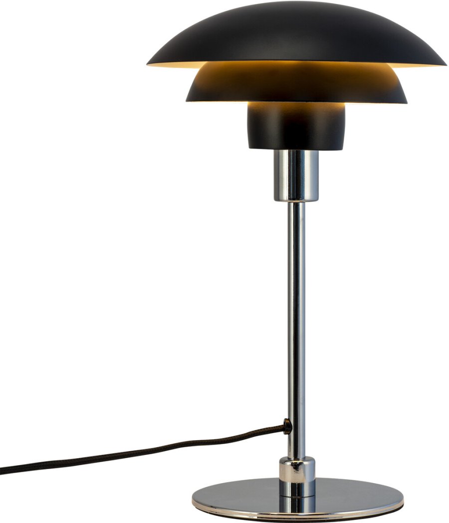 Dyberg Larsen Morph Tischlampe H35 cm, Schwarz