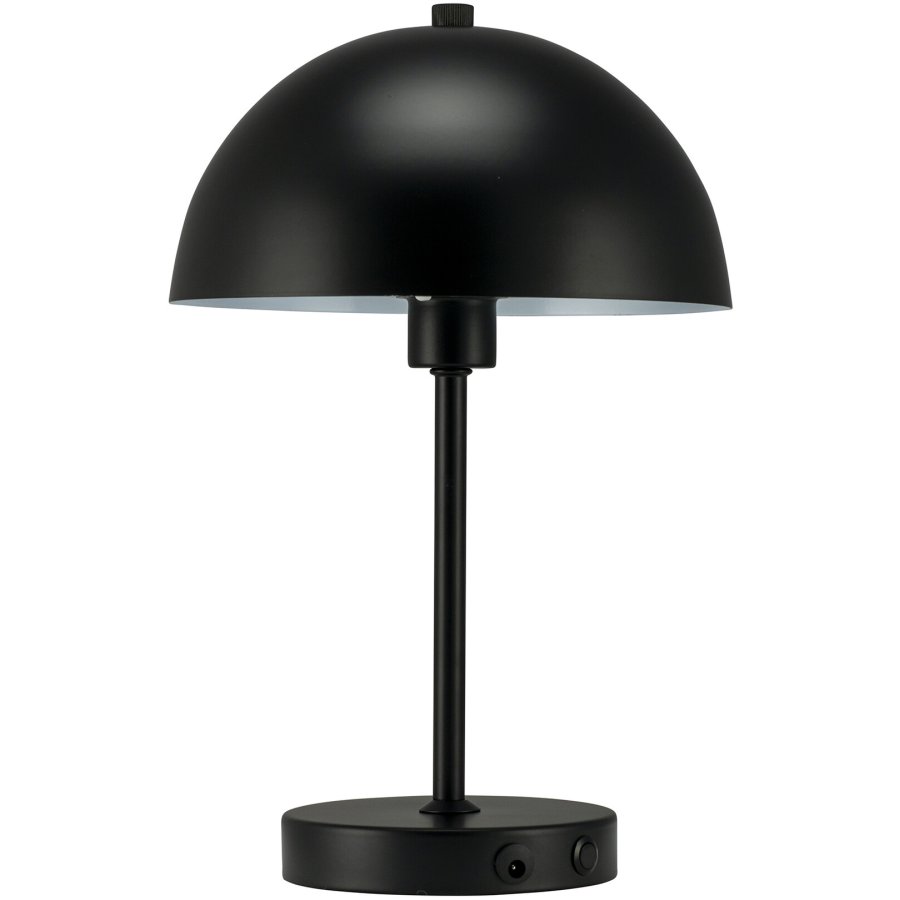 Dyberg Larsen Stockholm Transportable Tischlampe LED H30 cm, Schwarz