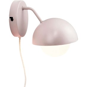 Dyberg Larsen Rose Væglampe 15 cm, Mat Beige