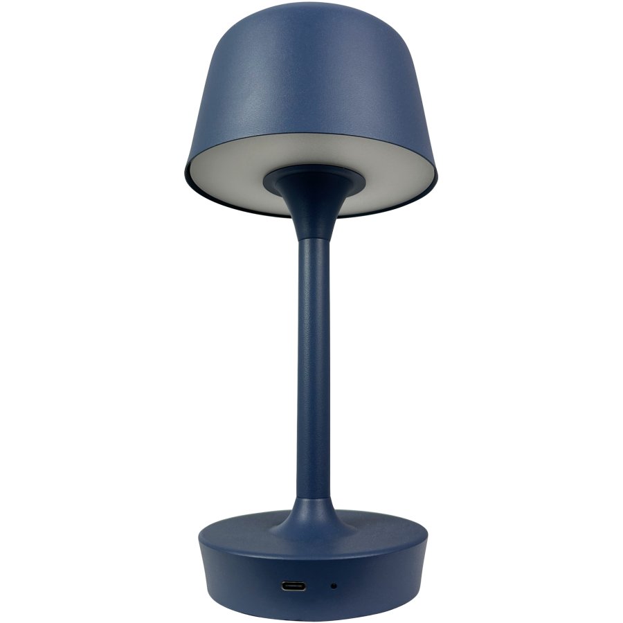 Dyberg Larsen FLOW Transportabel Bordlampe LED H25,5 cm, Indigo Bl