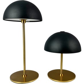 Dyberg Larsen ALONG Trdls Minibordlampe LED 2 stk, Sort/Messing