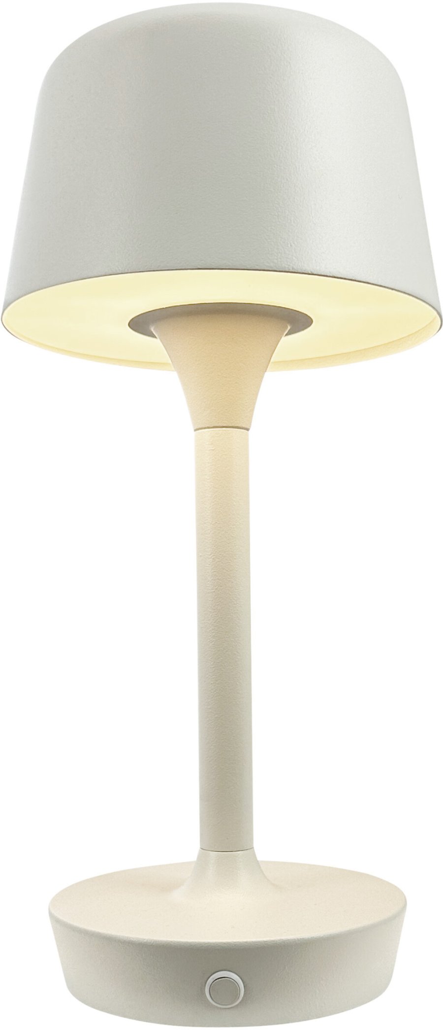 Dyberg Larsen FLOW Transportabel Bordlampe LED H25,5 cm, Creme