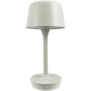 Dyberg Larsen FLOW Trådløs Bordlampe LED H25,5 cm, Creme