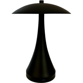 Dyberg Larsen Vienna Trådløs Bordlampe LED H23,5 cm, Mat Sort