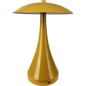 Dyberg Larsen Vienna Trådløs Bordlampe LED H23,5 cm, Curry