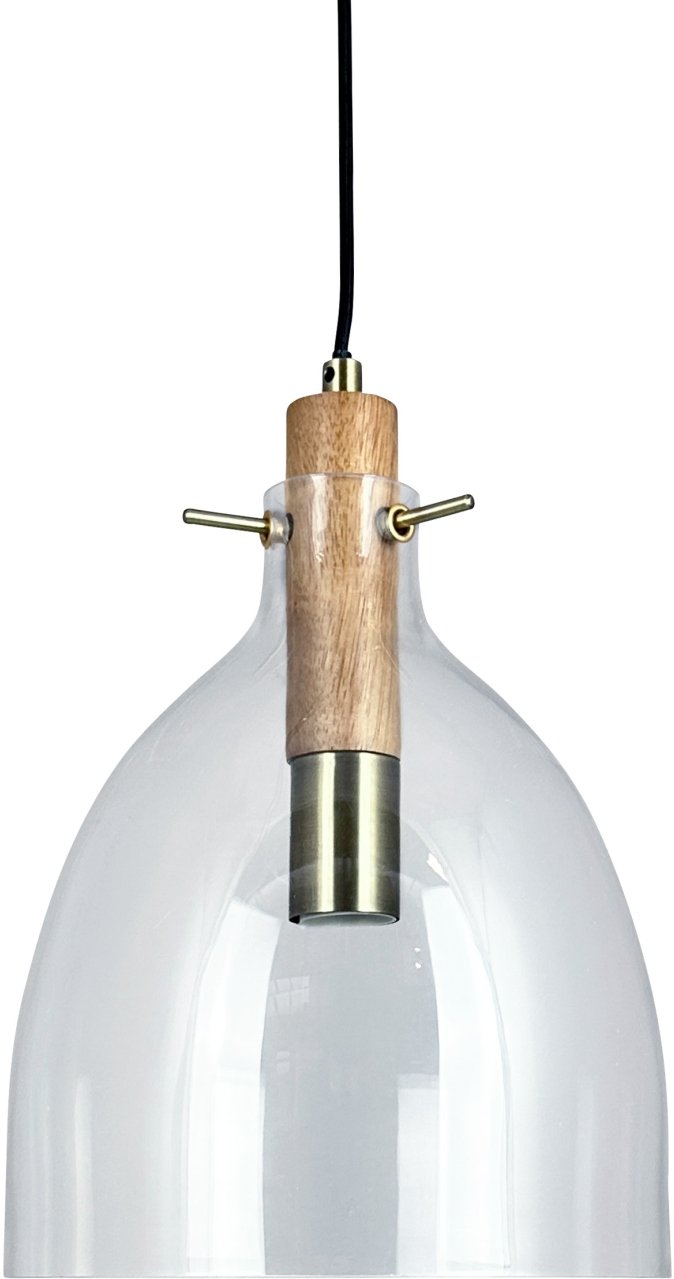Dyberg Larsen Bistro Pendel 25 cm, Brun/Messing