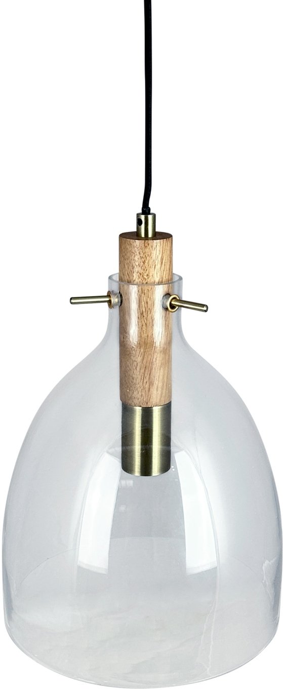 Dyberg Larsen Bistro Pendel 25 cm, Brun/Messing