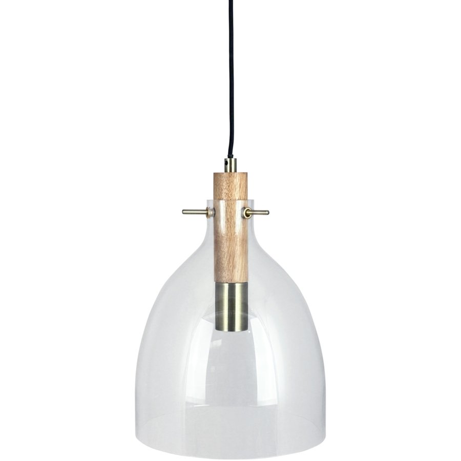 Dyberg Larsen Bistro Pendel 25 cm, Brun/Messing