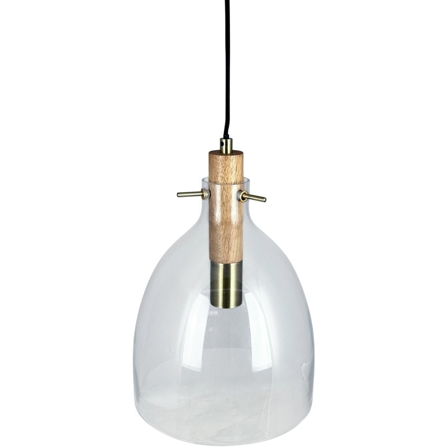 Dyberg Larsen Bistro Pendel 30 cm, Brun/Messing