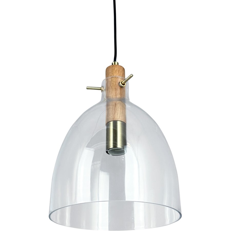 Dyberg Larsen Bistro Pendel 30 cm, Brun/Messing