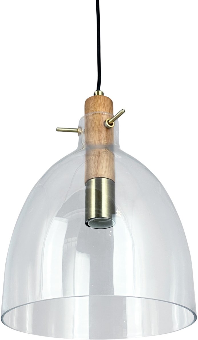 Dyberg Larsen Bistro Pendel 30 cm, Brun/Messing