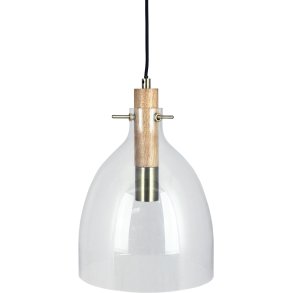 Dyberg Larsen Bistro Pendelleuchte 30 cm, Braun/Messing