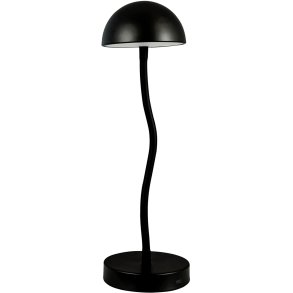 Dyberg Larsen Fonzy Trådløs Bordlampe LED H38 cm, Mat Sort