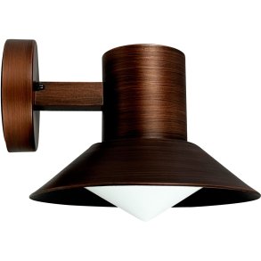 Dyberg Larsen Venice Auenwandleuchte 22 cm, Antikes gebrstetes Kupfer