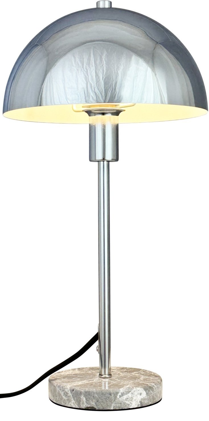 Dyberg Larsen Stockholm Bordlampe H40,5 cm, Krom/Marmor