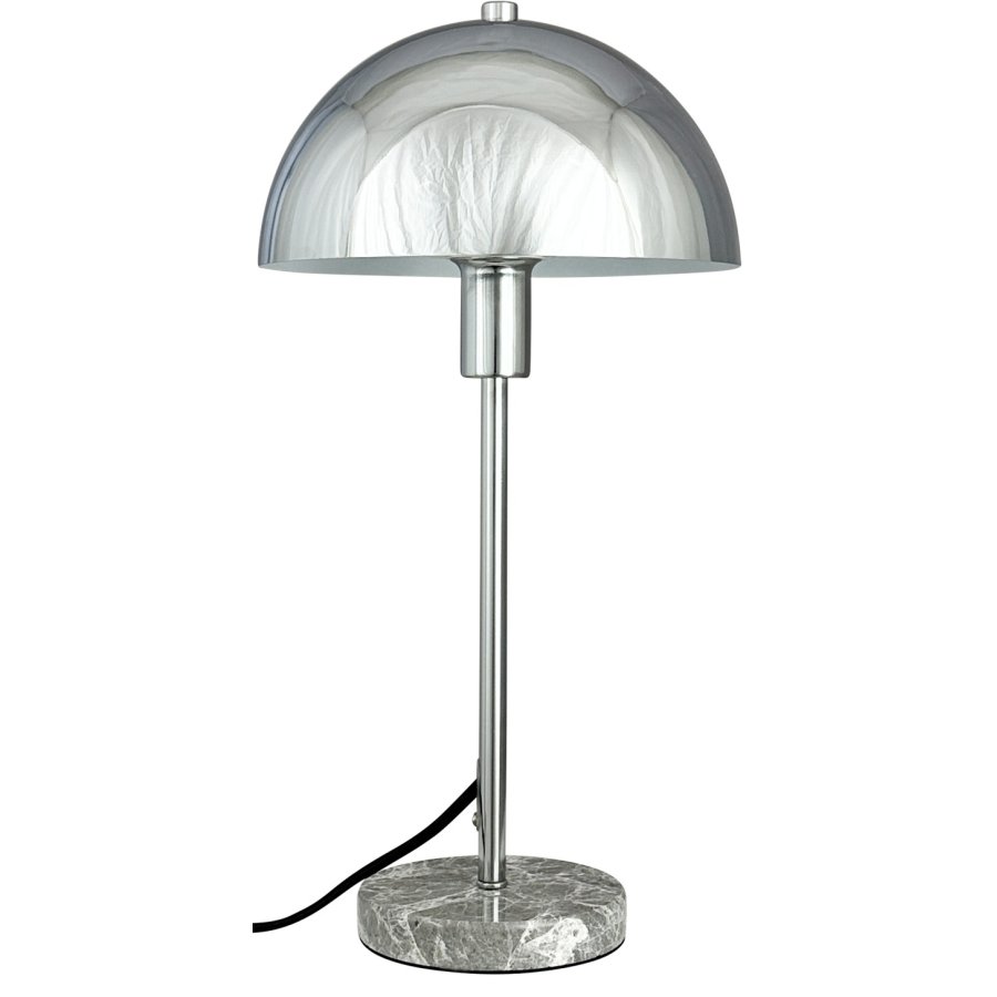 Dyberg Larsen Stockholm Bordlampe H40,5 cm, Krom/Marmor