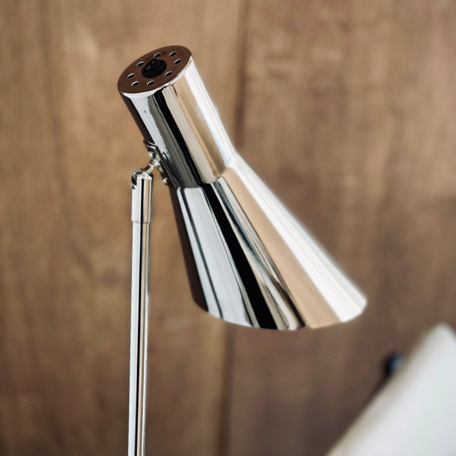 Dyberg Larsen DL12 Gulvlampe H135 cm, Krom