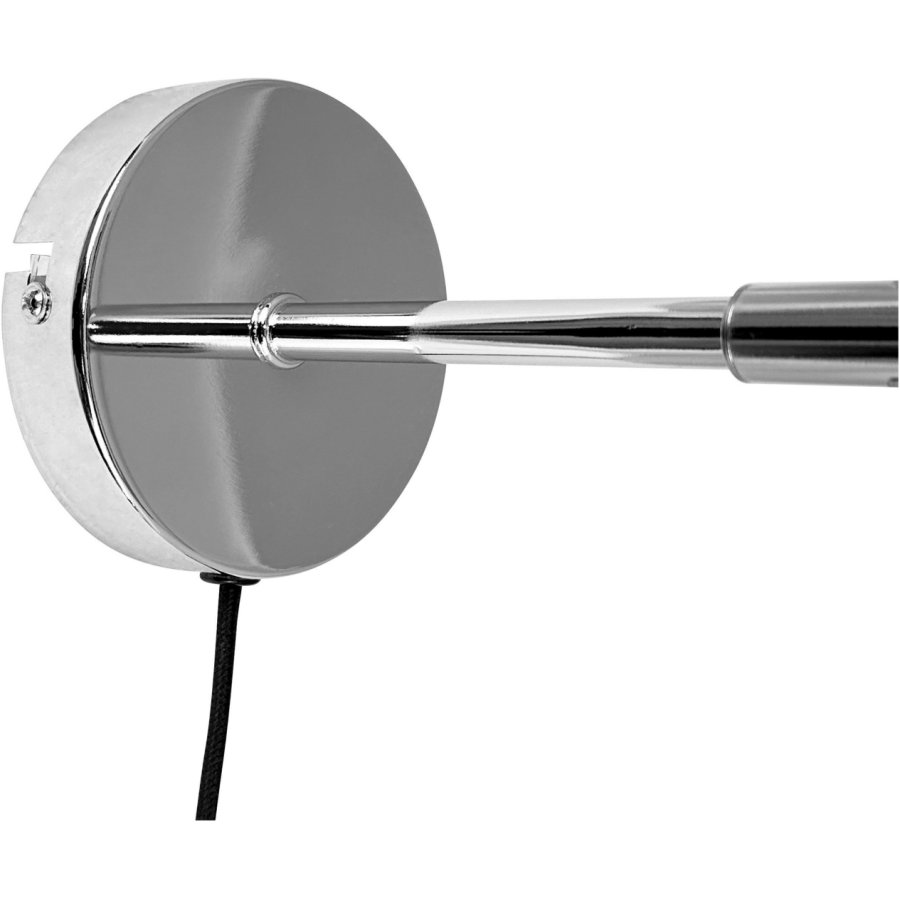 Dyberg Larsen DL12 Vglampe 20 cm, Krom